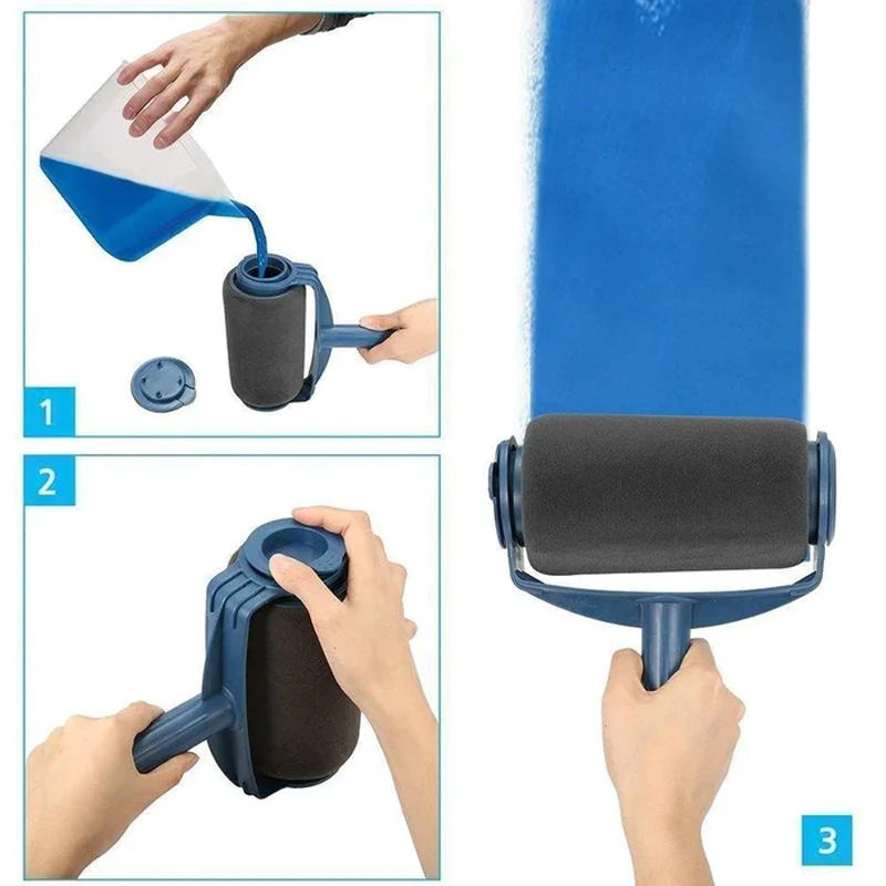 Sandsberg | Farbroller Bürste Malergriff Werkzeug