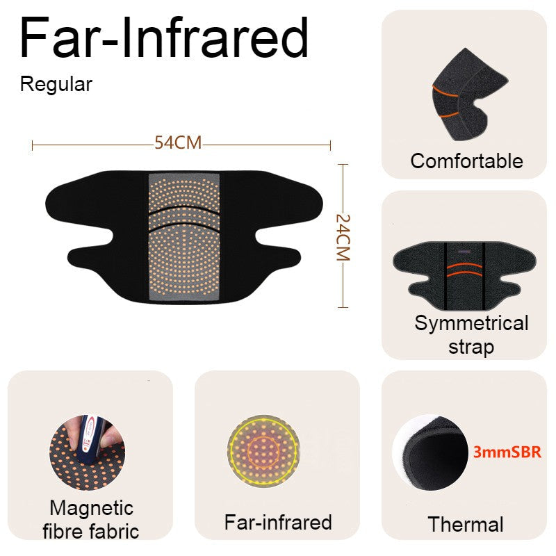Sandsberg | Far Infrared Thermal Knee Warmer, mit Super Warmem Stoff & Bionischem Carapace Design, für Winter, Reisen & Draußen