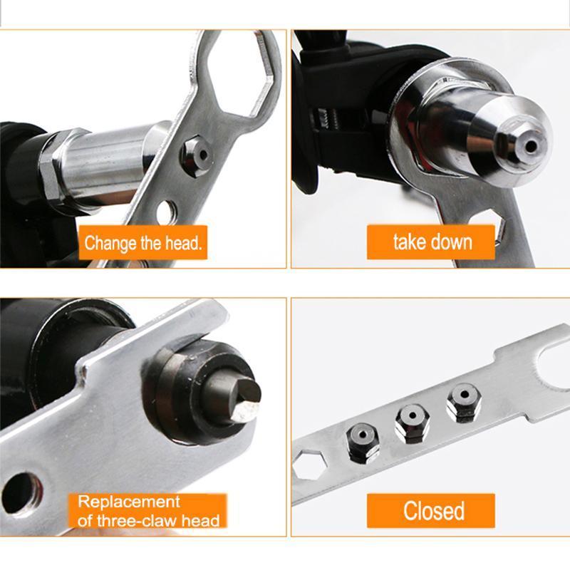 Sandsberg | Professionelles Nietenzangen-Adapter-Kit