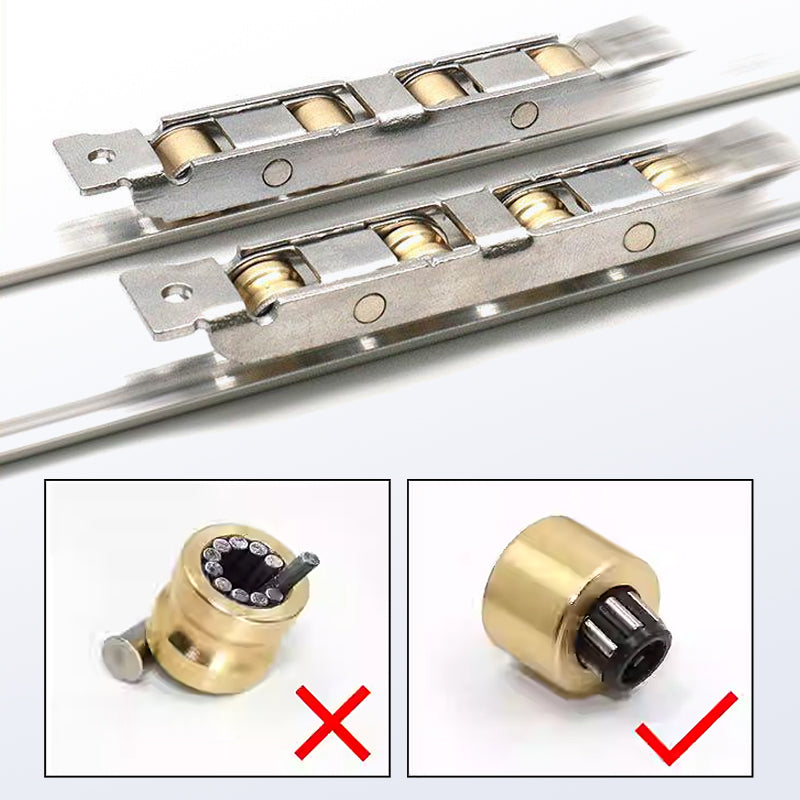 Sandsberg | Edelstahl- und Kupferrolle (2 Stück)