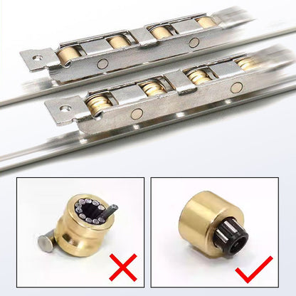 Sandsberg | Edelstahl- und Kupferrolle (2 Stück)