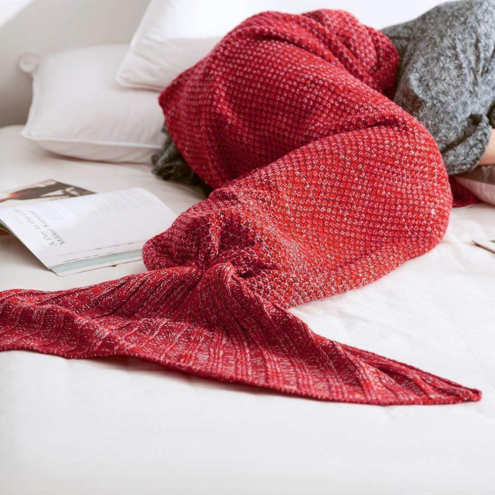 Warm und weich Meerjungfrauenstoff