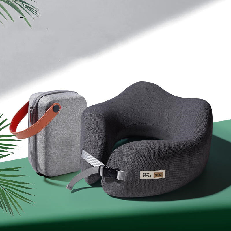 Sandsberg | U-förmiges Kissen Schlafhilfe mit faltbarem Stauraum