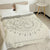 Chic Mandala Wendbare Baumwollsteppdecke mit Blumenmuster