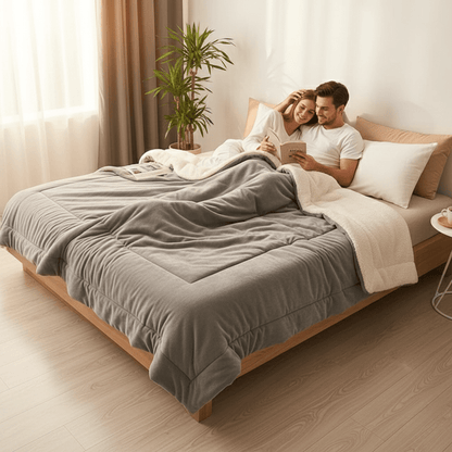 Sandsberg | Weiche Fleece-Decke aus Flanell für Komfort und Sicherheit