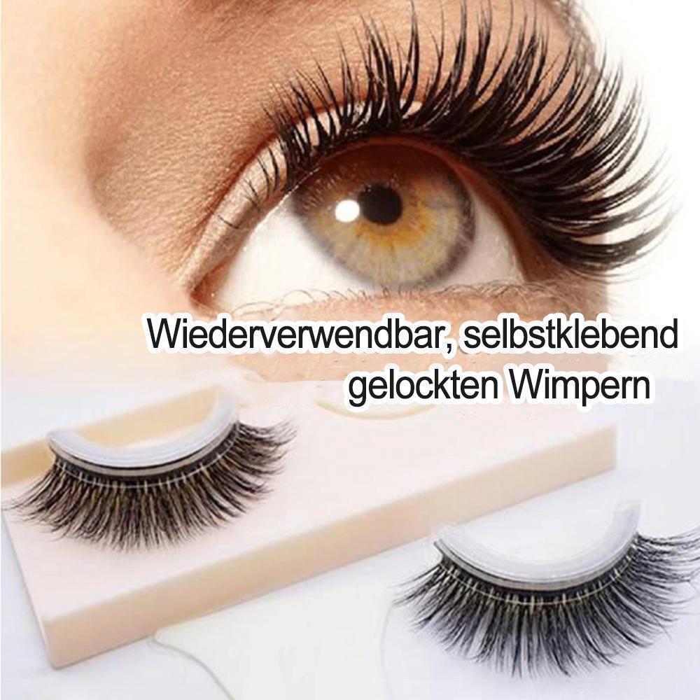 Sandsberg | Wiederverwendbare selbstklebende lockige Wimpernverlängerungen