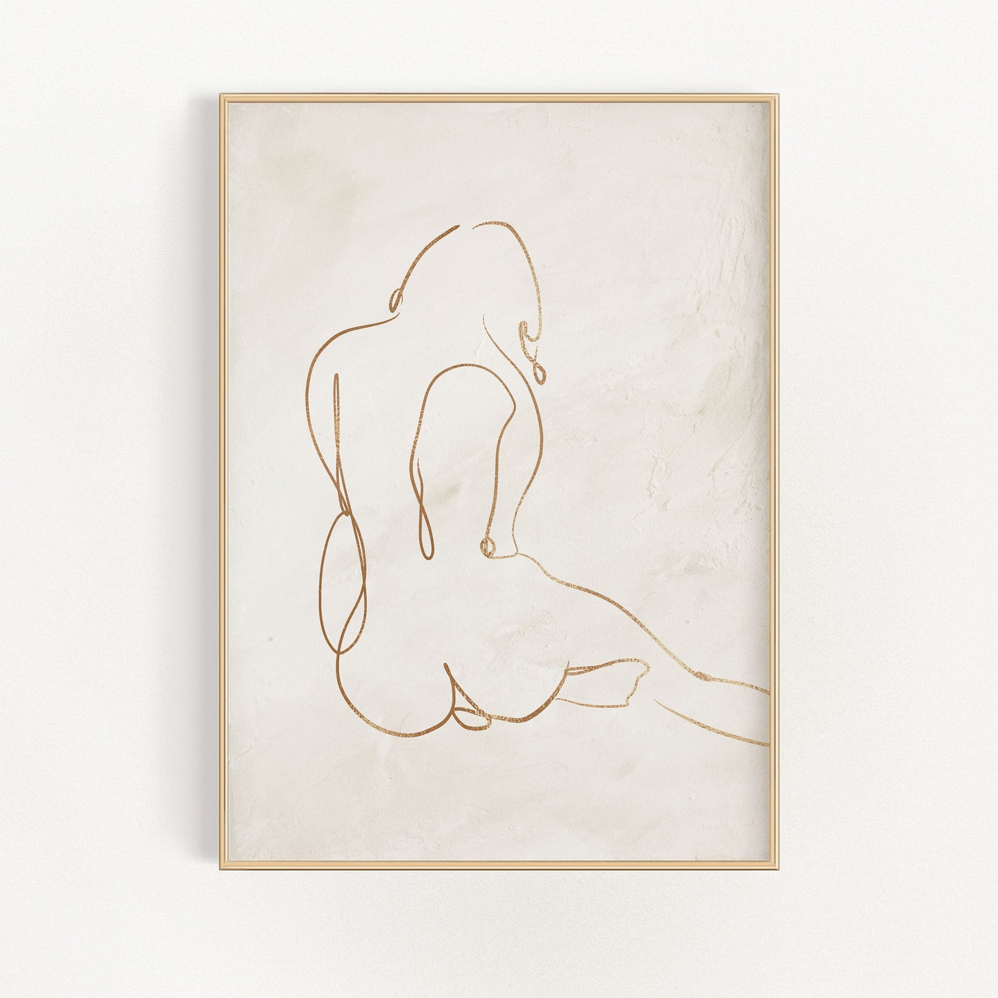 von hinten Wandkunst