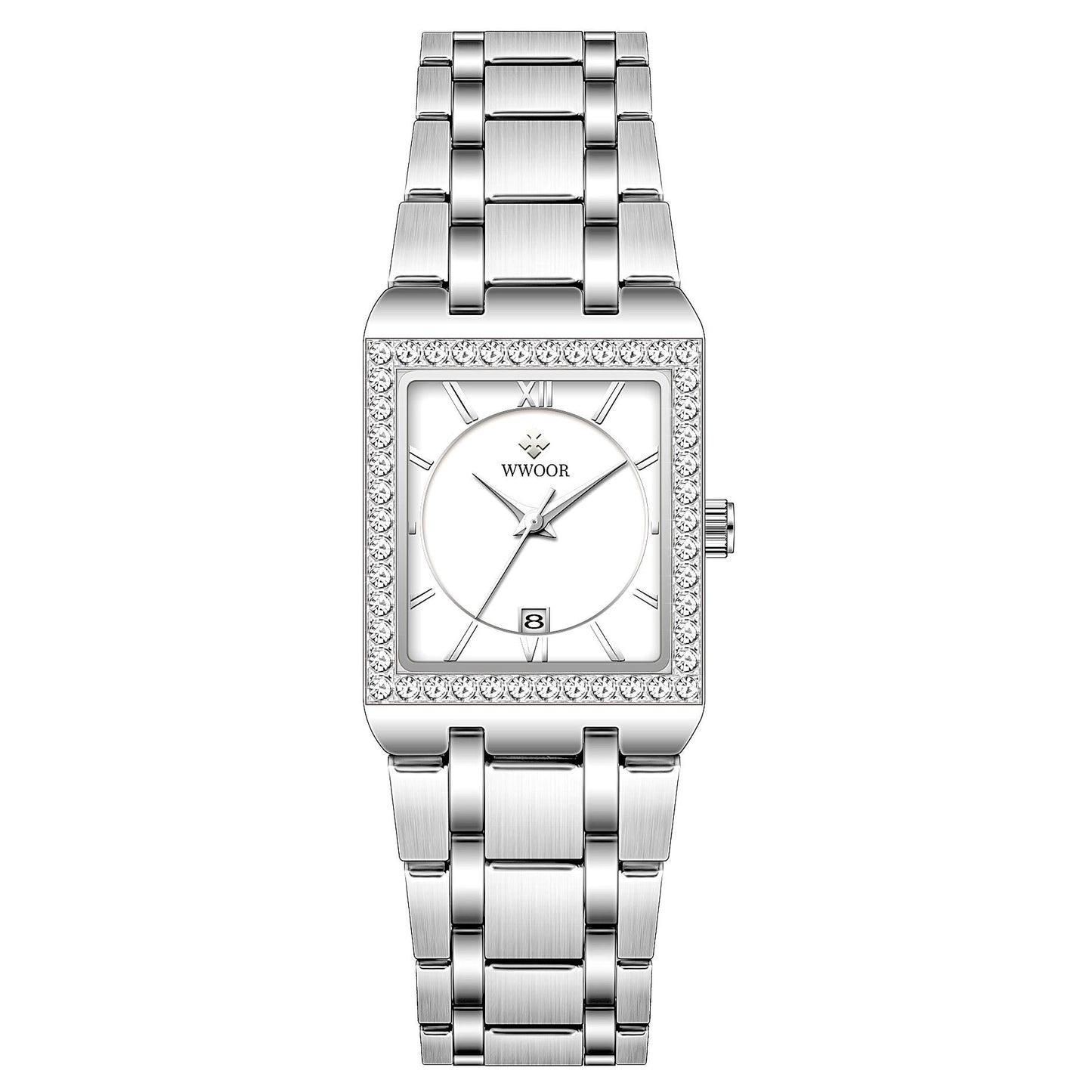 Grip Love Belt Uhr mit Diamanten