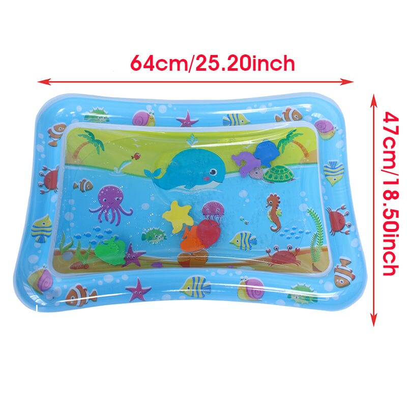 Sandsberg | Aufblasbare Wasser-Sinnesmatte für Bauchlage für Baby & Haustier