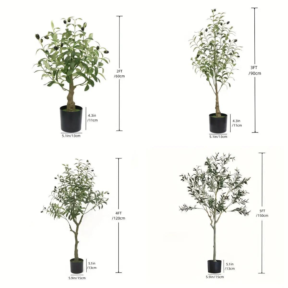 Sandsberg | OlivaLeaf - Lebensechte Olivenbaumdekoration