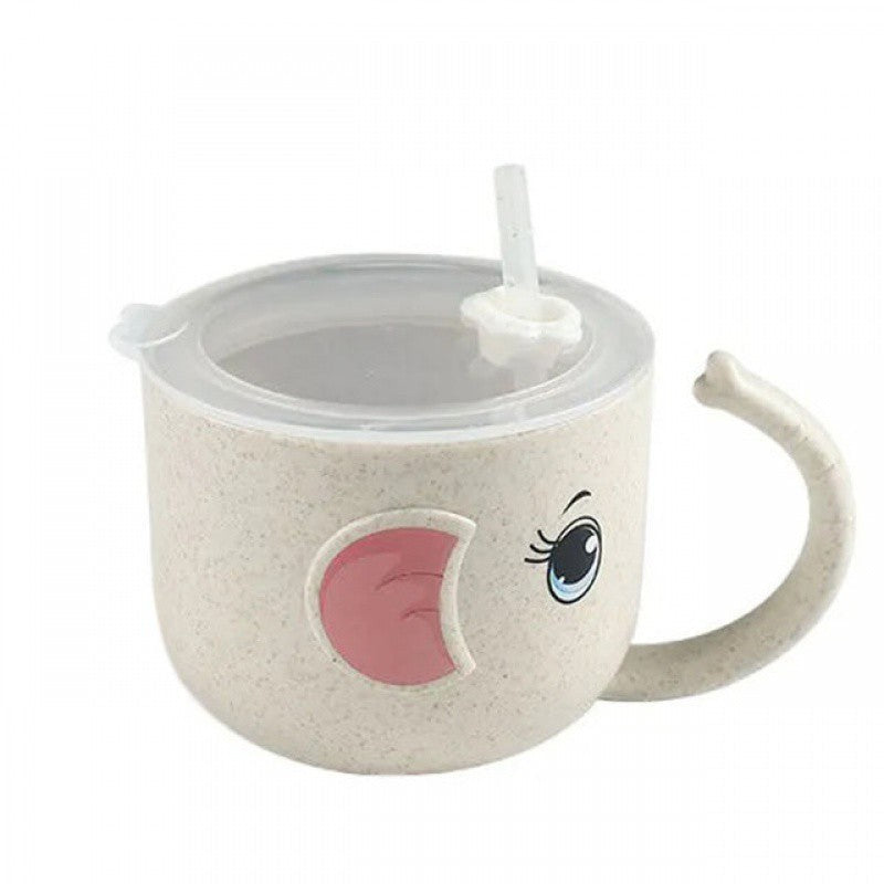 Elefanten Becher mit Strohhalm Babys