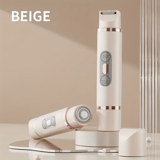 Sandsberg | PureSilk | Kabelloser Damenrasierer – Sanfte Haarentfernung für Gesicht & Körper