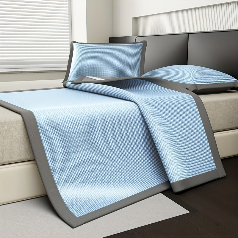 Sandsberg | AeroCool Kühler Matratzenschutz – Atmungsaktive Eis-Seiden-Bettbedeckung für heiße Schläfer