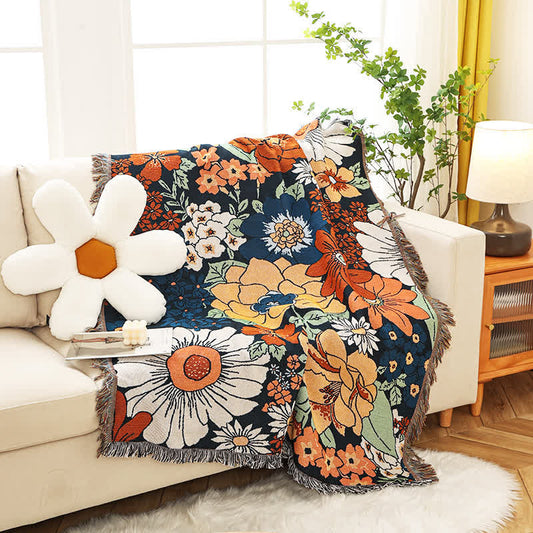 Funktionelle Quastendecke mit Blumenmuster