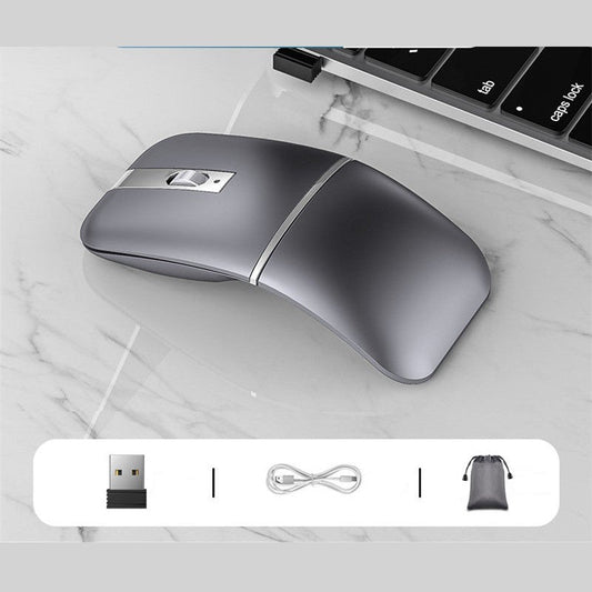 Sandsberg | Tragbare ergonomische kabellose Maus mit 2 Verbindungsmodi, 3 DPI & leisem Klick, für Zuhause & Büro