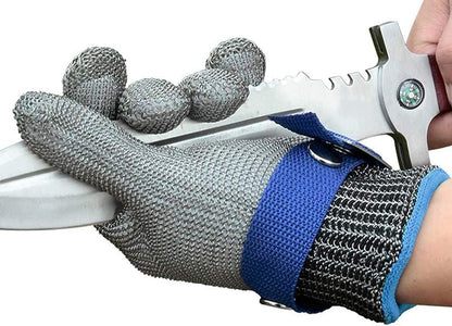Sandsberg | Safehands - Metallhandschuh mit Edelstahlgitter (1+1 gratis)