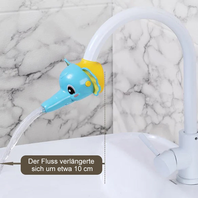 Niedliche kleine gelbe Enten-Wasserhahnverlängerung