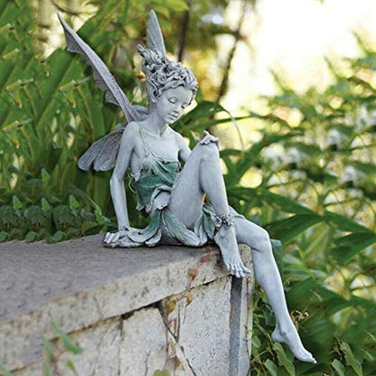Sandsberg Sitzende Feen Garten Statue