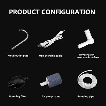 Sandsberg | Fischintelligente Sauerstoffpumpe - Besseres Angelerlebnis