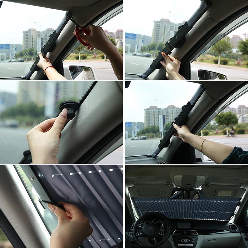 Sandsberg | Auto Rückziehbare Vorhang mit UV-Schutz