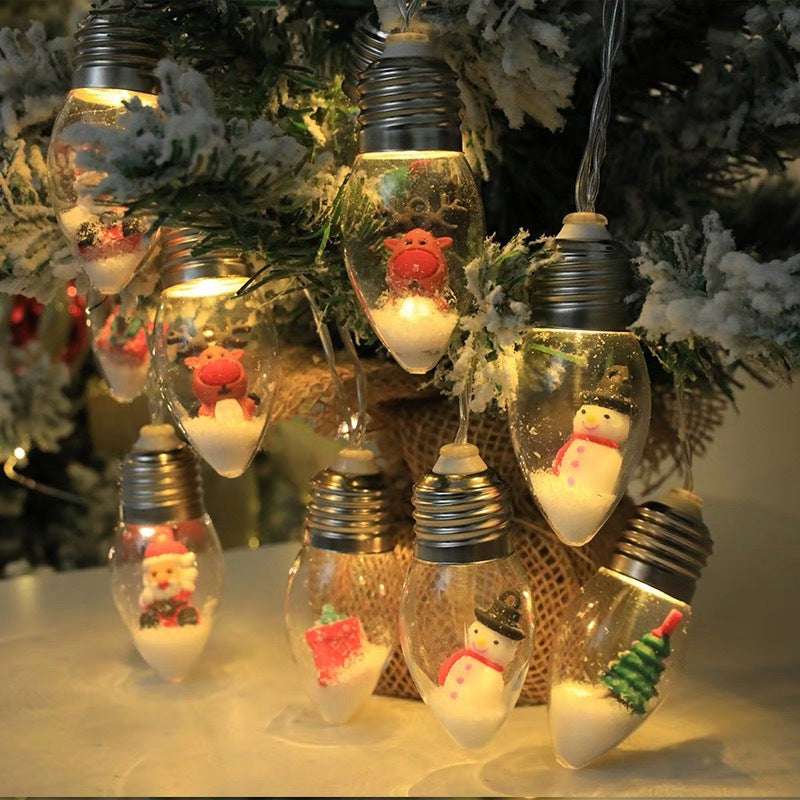 Weihnachten Vintage Dekor String Licht