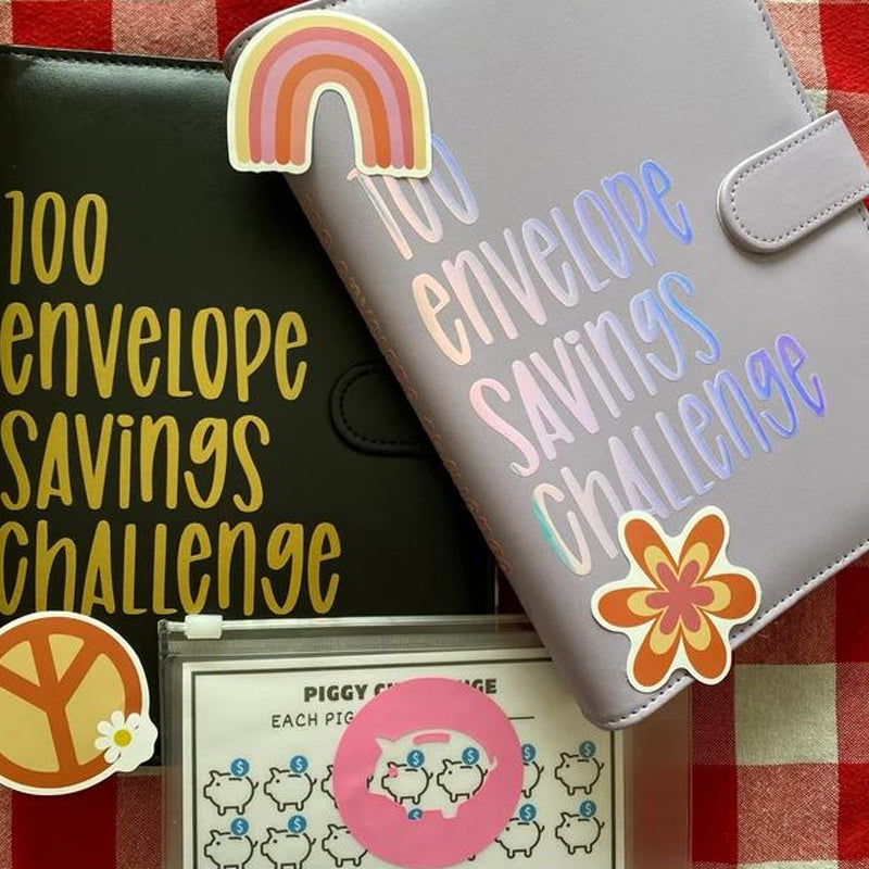 Challenge-Ordner mit 100 Umschlägen