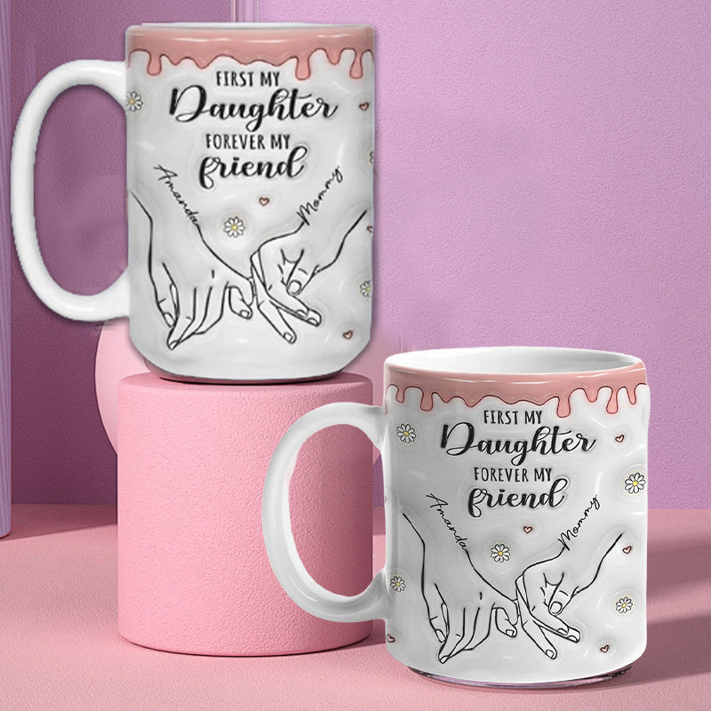 Bedruckte Keramiktasse