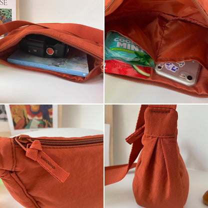 – Organisieren und stilvoll tragen mit dieser Half Moon Crossbody Tasche