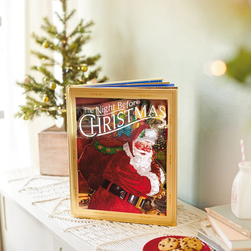 Das Pop-Up-Buch „Die Nacht vor Weihnachten“