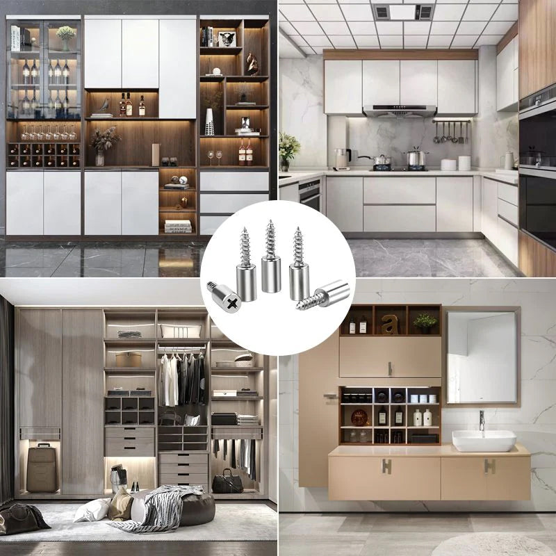 Sandsberg | Selbstschneidende Schrauben Schrank Laminatstütze