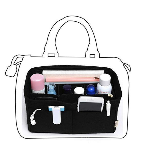 Filz Handtaschen Einsatz Organizer
