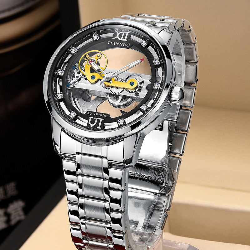Sandsberg | Skeleton Tourbillon Ultra Dünne Automatische Mechanische Uhr