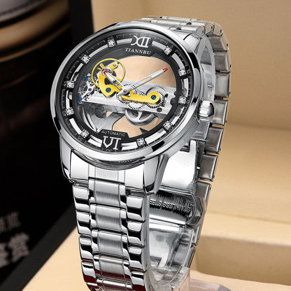 Sandsberg | Skeleton Tourbillon Ultra Dünne Automatische Mechanische Uhr