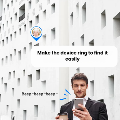 Sandsberg | GPS-Tracker für Senioren | Echtzeit-Tracking, wasserdicht & keine Abo-Gebühren für sorgenfreies Wohnen