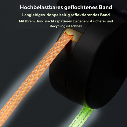 Sandsberg | Nie wieder verheddern – Doppelte Trägersystem für Hunde mit LED-Licht