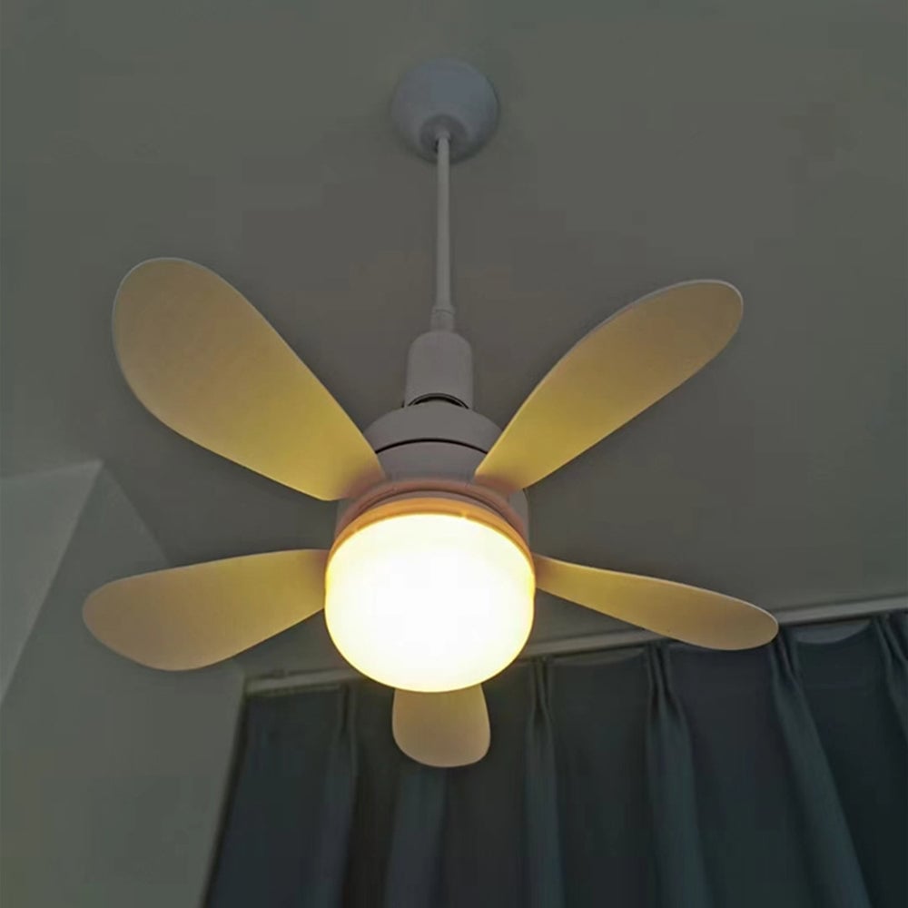 Sandsberg | 2-in-1 LED Deckenventilator Licht mit Fernbedienung, E27/B22 Sockel