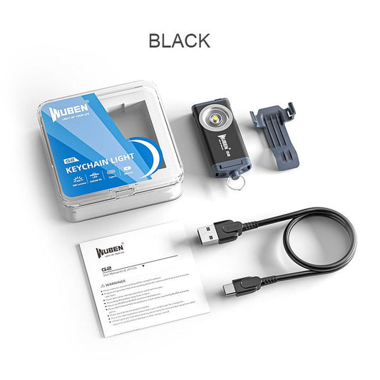 Sandsberg | Tragbare wiederaufladbare Mini-Hellstrahler, für Wandern, Camping, Reparieren, Lesen