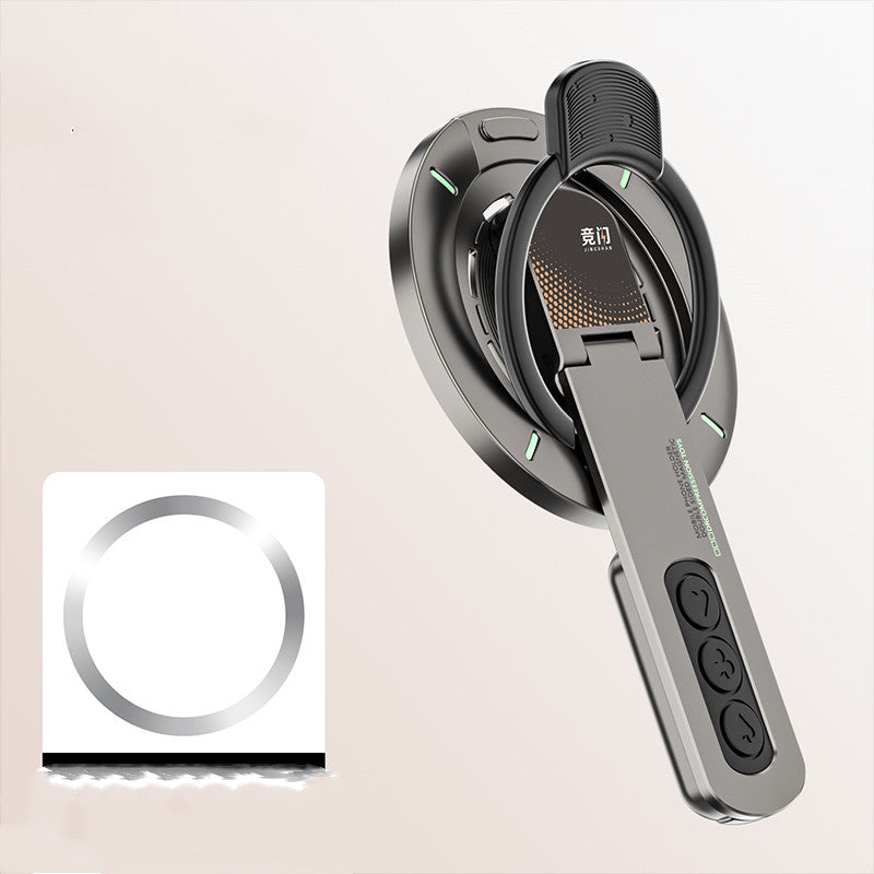 Sandsberg | Multifunktionaler magnetischer metallischer rotierender Handyständer & Ringhalter