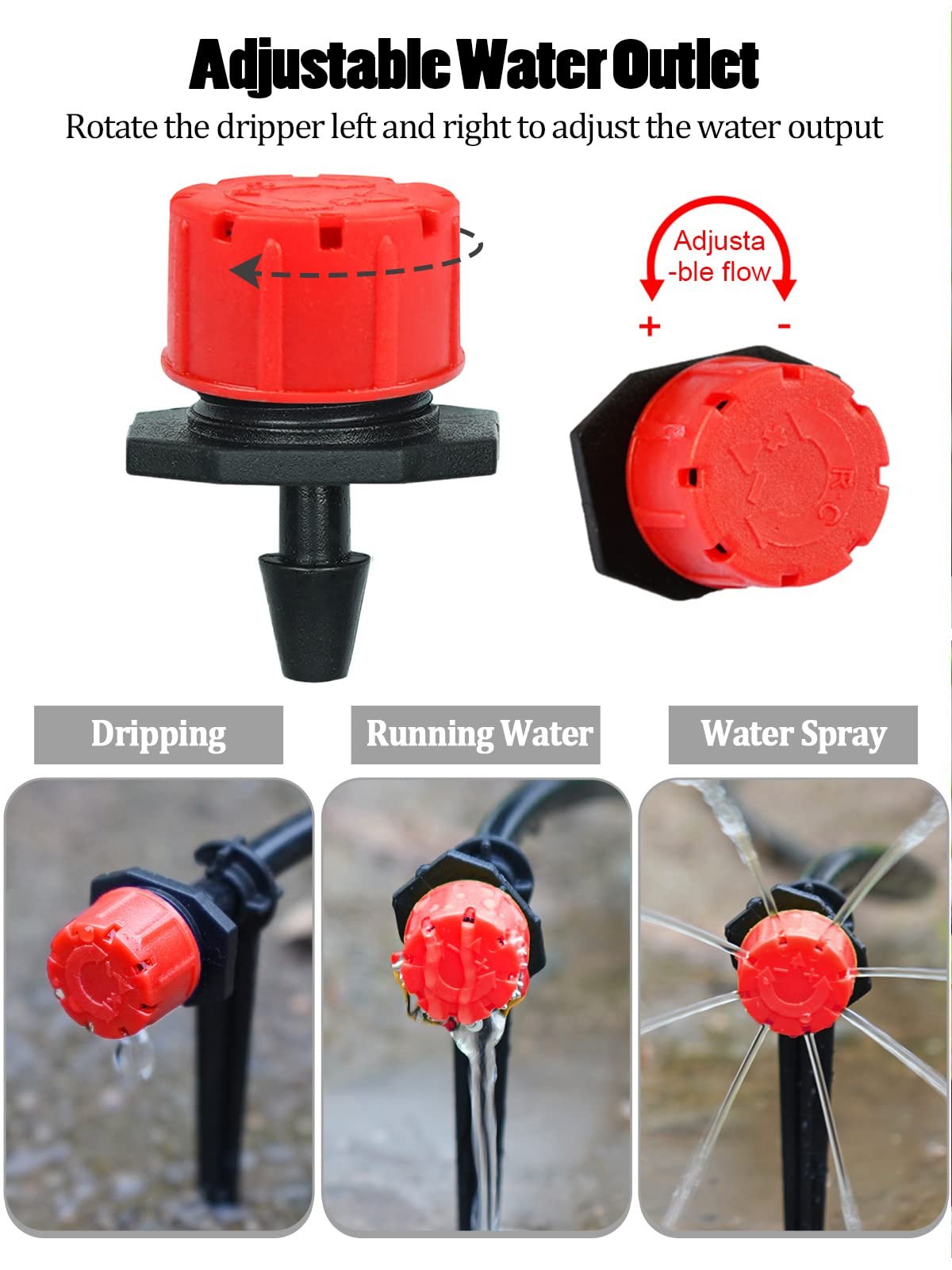 Sandsberg GRATIS | EasySprout™ - Adaptive Mikro-Tropfbewässerung Tropfer [Letzter Tag Rabatt]