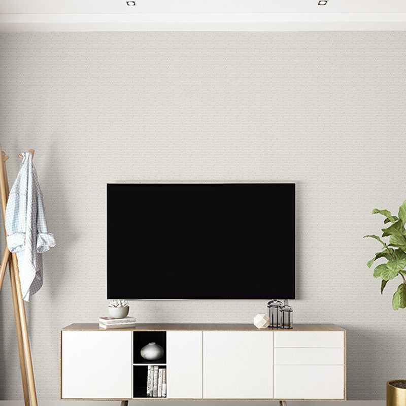 Wohnzimmer Tapetenrolle Nordisch Einfach Sanfte Farbquerstreifen Wanddekoration, Ungeklebt