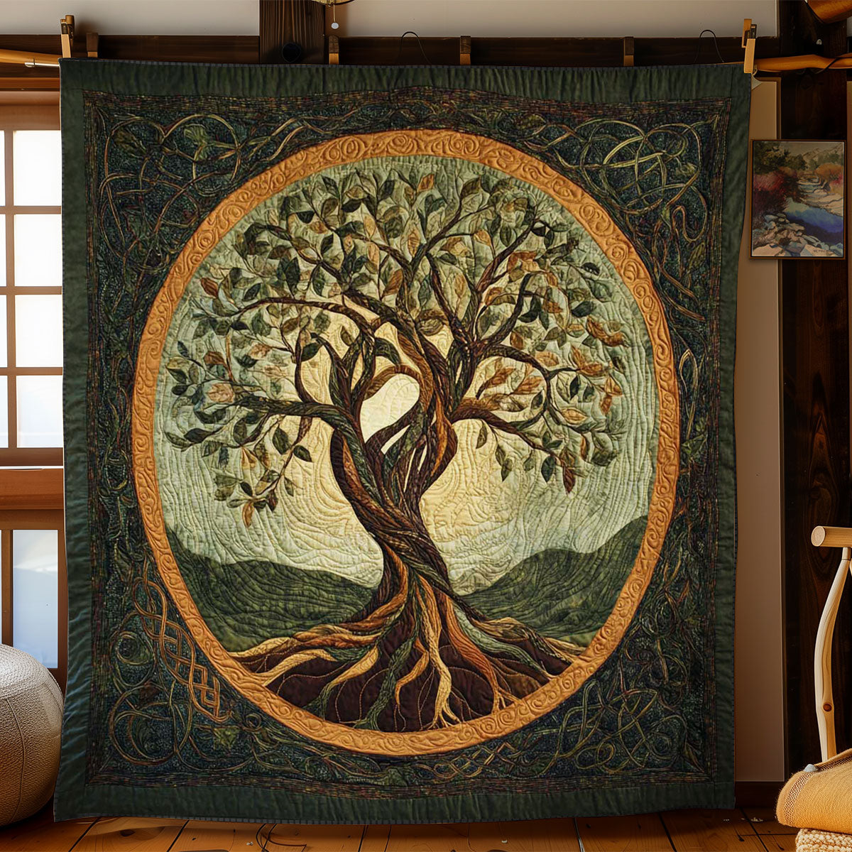 Zeitloser Lebensbaum Quilt