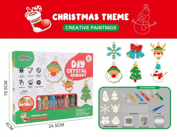 Entdecken Sie Ihre Kreativität mit dem Weihnachts-Themenset