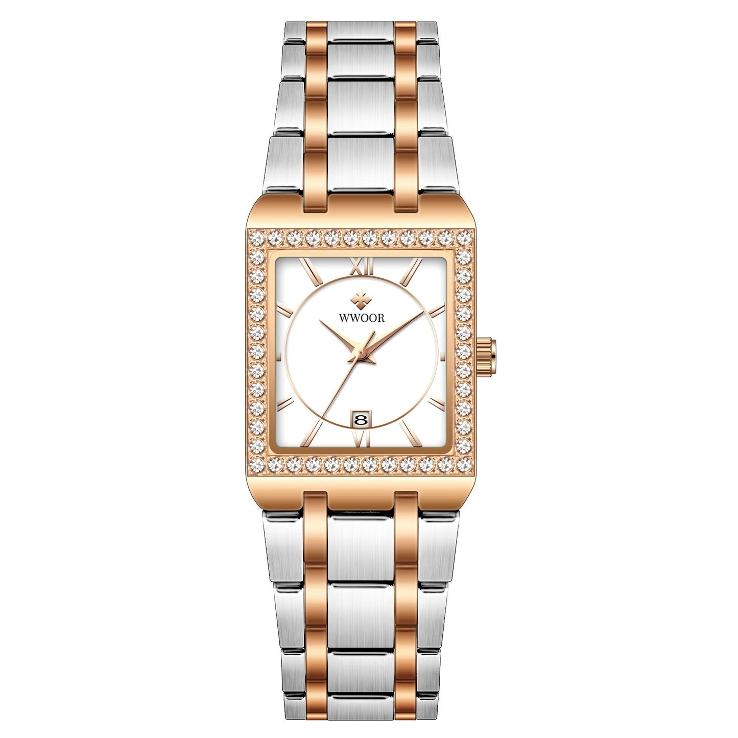 Grip Love Belt Uhr mit Diamanten