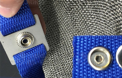 Sandsberg | Edelstahl Schnittfeste Handschuh, für Bekleidungszuschnitt, Fleischzuschnitt, Aquatische Verarbeitung, Fischerei und täglichen Zuschnitt (1 Handschuh)