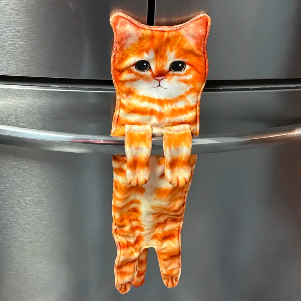 Katze Handtücher
