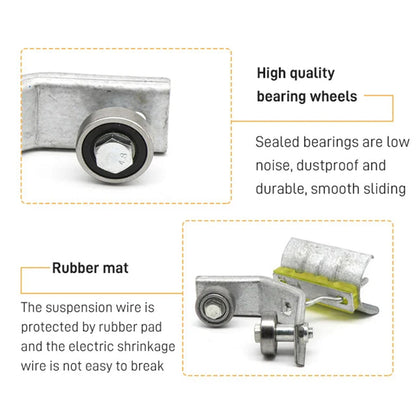 Sandsberg | Winkeleisen Schienenaufhängungsline Pulley