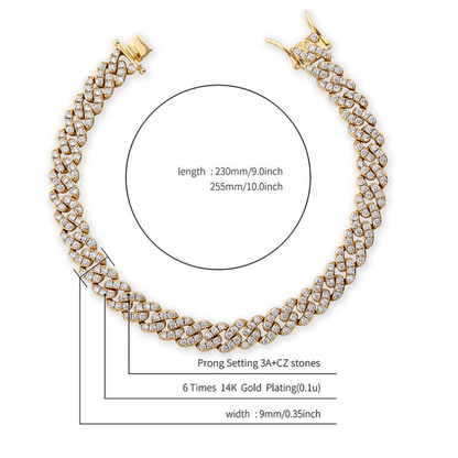 Mode Chunky Metallkette Fußkettchen