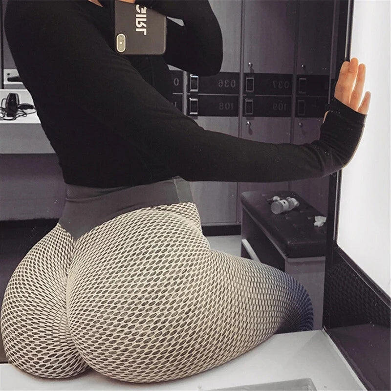 PowerCurve Frauen Sport Yogahosen sexy enge Leggings