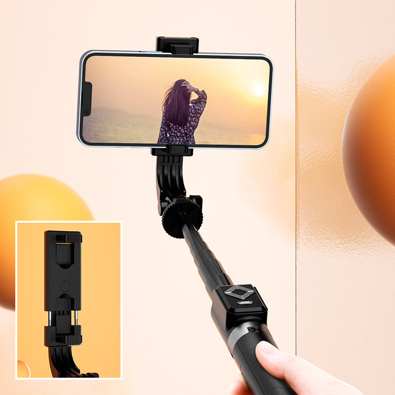 Selfie-Stick mit LED-Fill-Licht