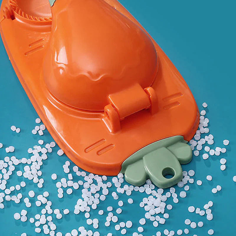 Sandsberg | Knödel-Form mit Hebelmechanismus für schnelle und gleichmäßige Teigtaschen